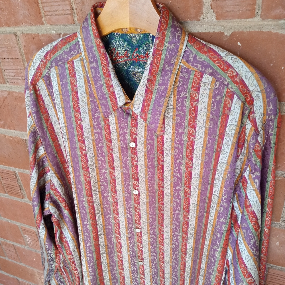 Robert Graham 100% Silk Limited Edition XLT